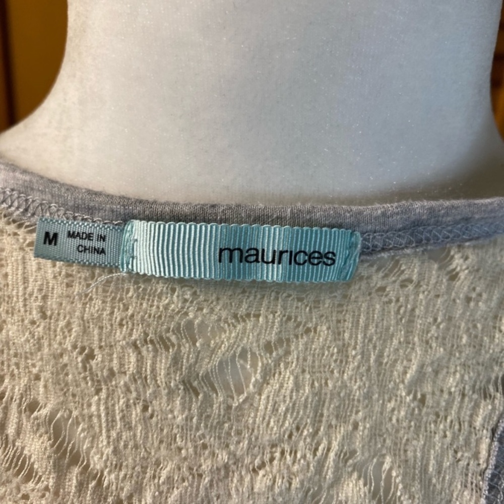 Light Gray Embellished Women's Tank Top - Picture 9 of 9
